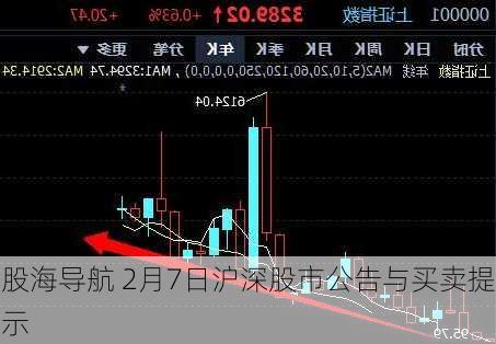 股海导航 2月7日沪深股市公告与买卖提示-第3张图片-